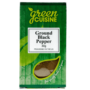 Green Cuisine Black Pepper Ground 30g