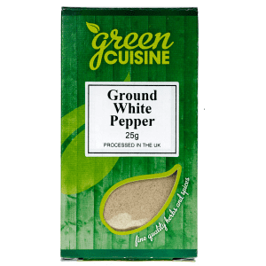 Green Cuisine Ground White Pepper 25g