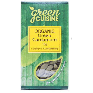 Green Cuisine Organic Cardamom Whole 10g