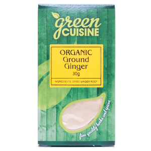 Green Cuisine Organic Ginger Ground 30g