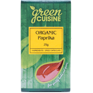 Green Cuisine Organic Paprika 25g