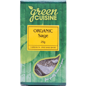 Green Cuisine Organic Sage 25g