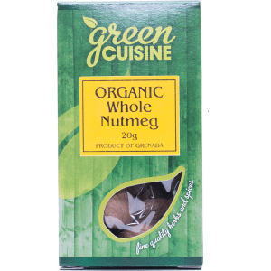 Green Cuisine Organic Nutmeg Whole 20g