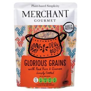 Merchant Gourmet Simply Cooked Glorious Grains With Red Rice & Quinoa